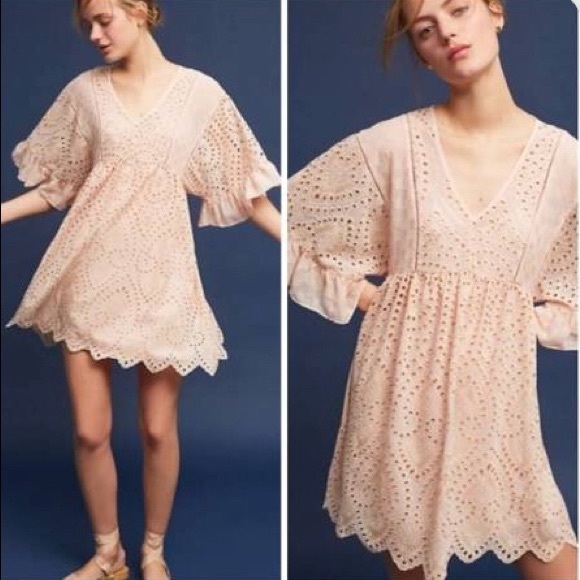 Anthropologie Dresses & Skirts - FINAL SALE Akemi + Kin Brooke Eyelet Swing Dress